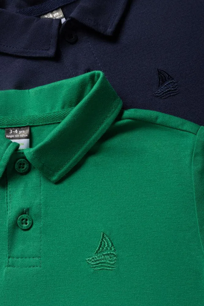 2 Pack Golfer Navy And Green