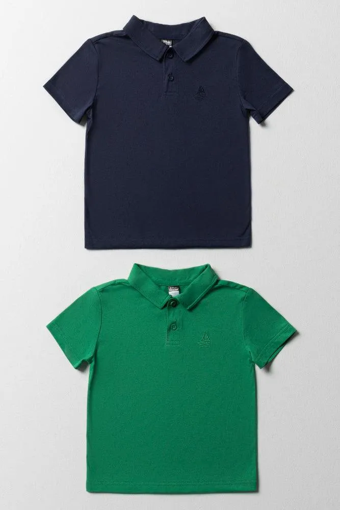 2 Pack Golfer Navy And Green