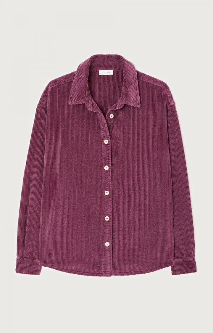 American Vintage Padow Purple Shirt