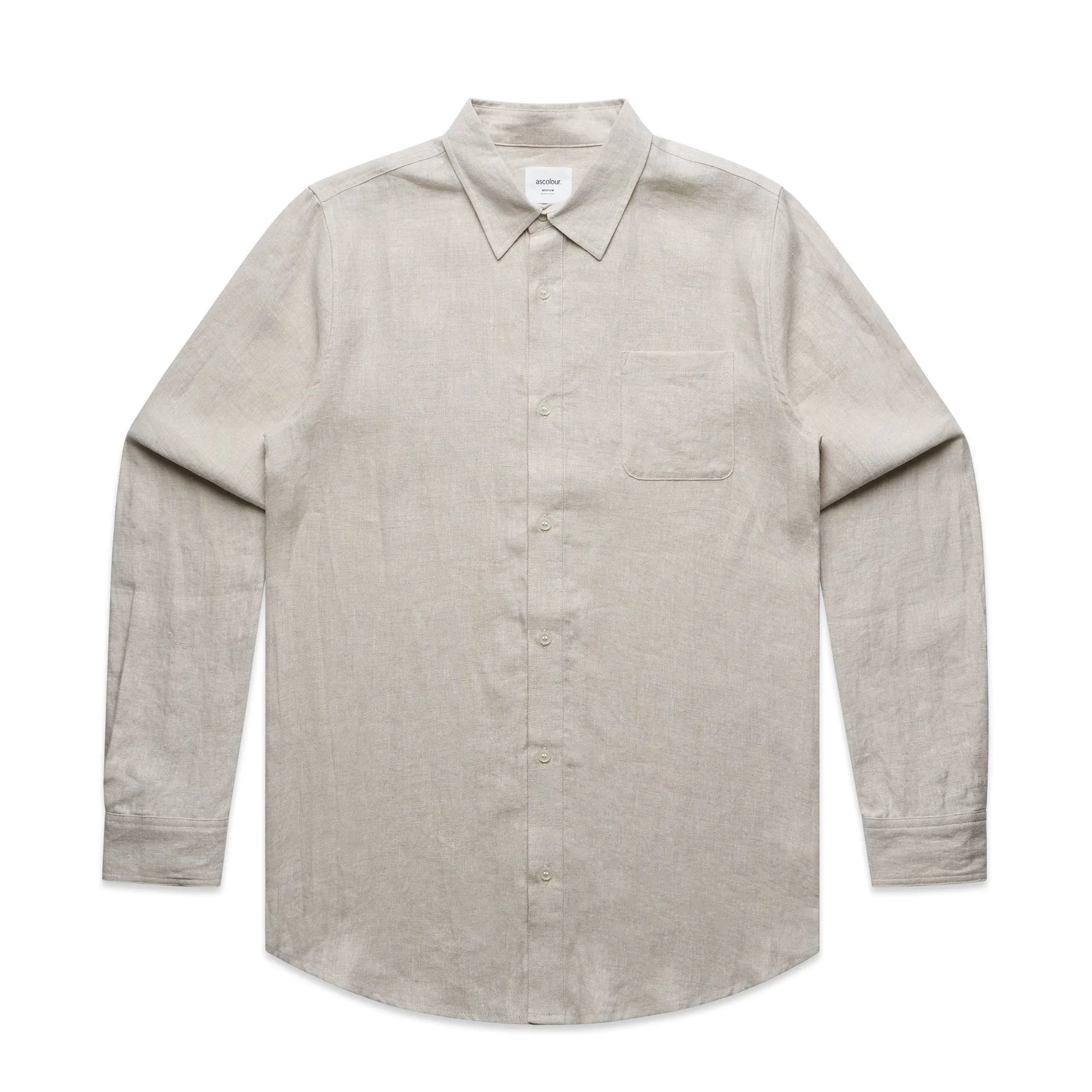 Ascolour Mens Linen Shirt - (5418)