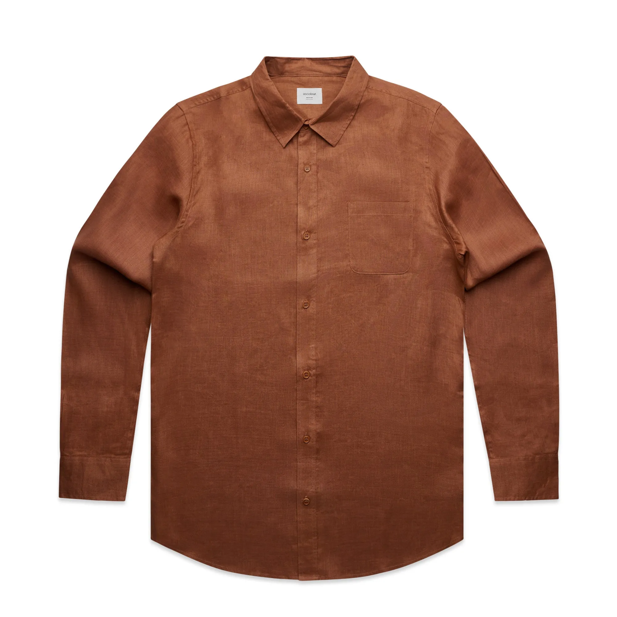 Ascolour Mens Linen Shirt - (5418)