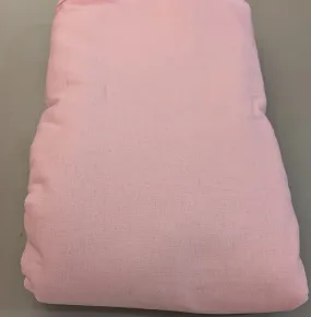 Baby Pink Plain Hand Dyed Cotton Flex Fabric