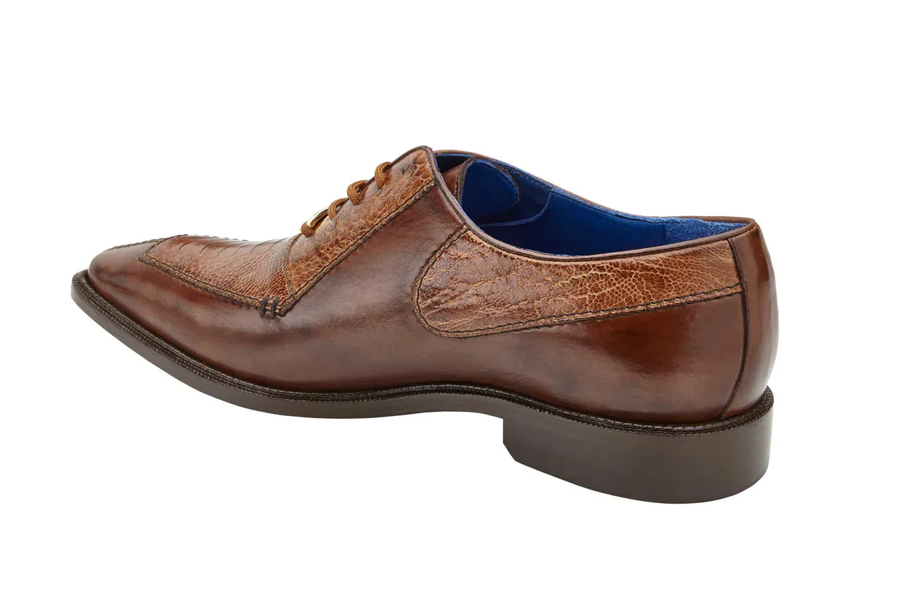 Biagio Ostrich Oxford by Belvedere