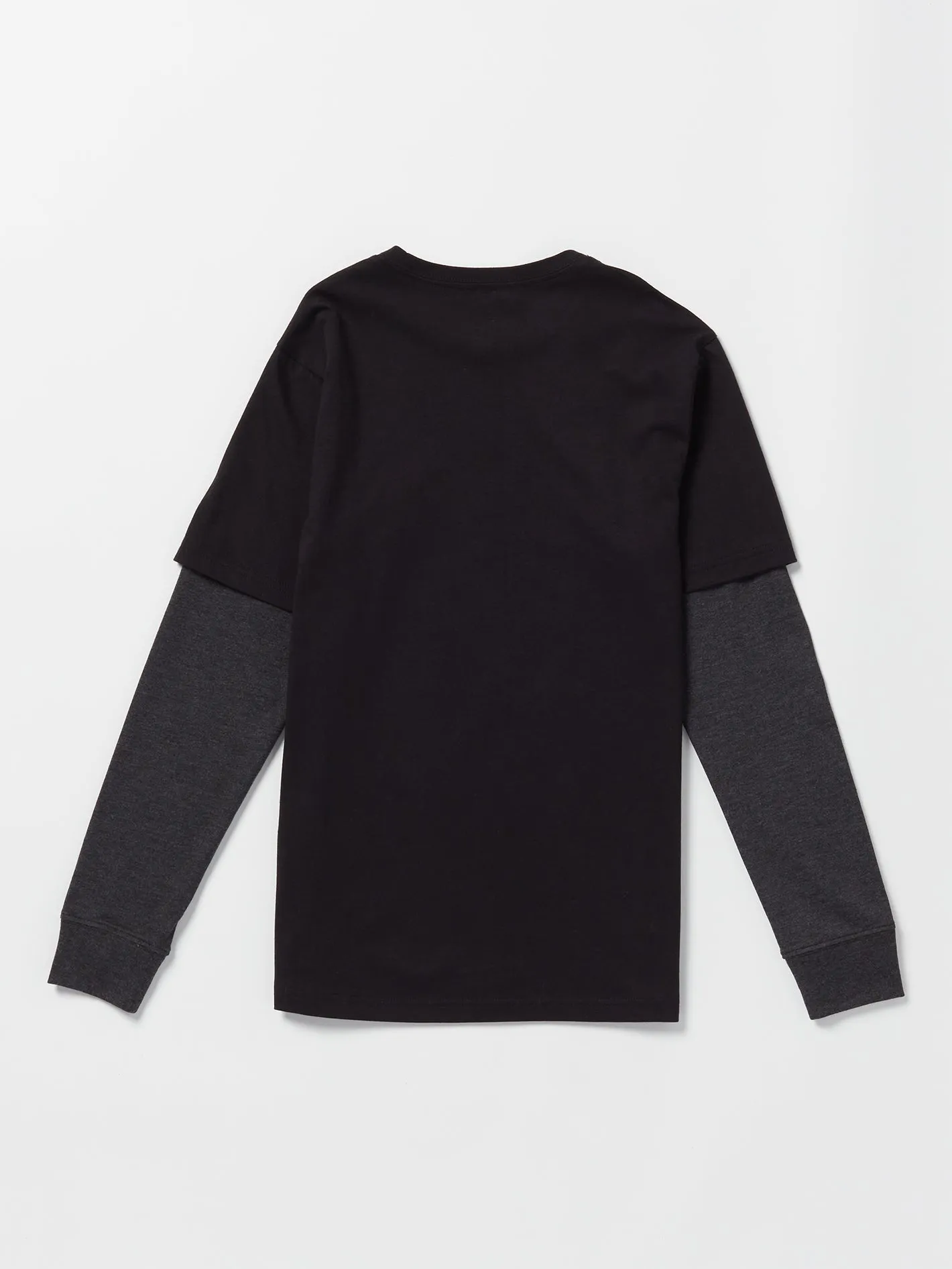 Big Boys Rotato Twofer Long Sleeve Shirt - Black