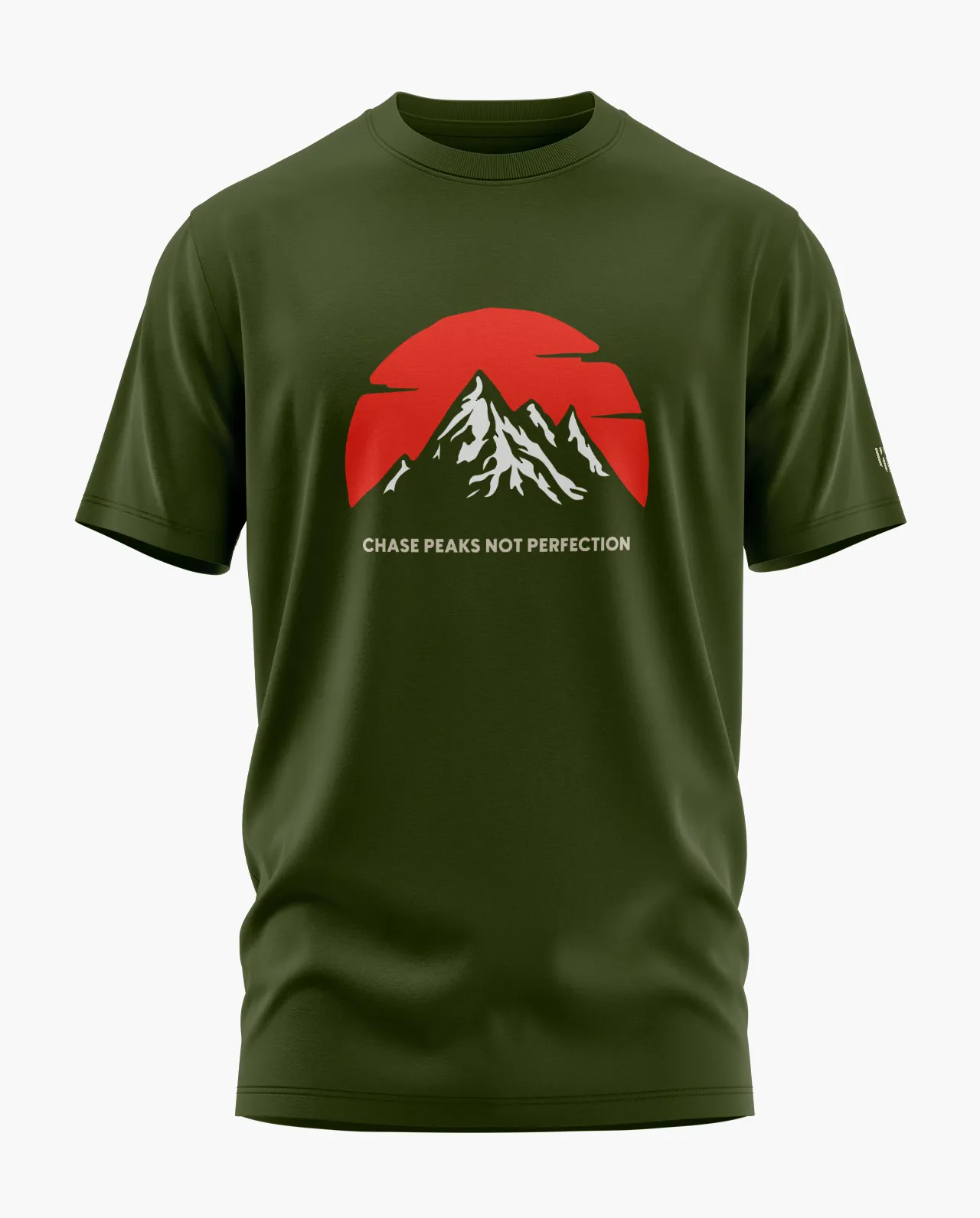 CHASE PEAKS NOT PERFECTION Signature LuxeSoft Cotton T-Shirt