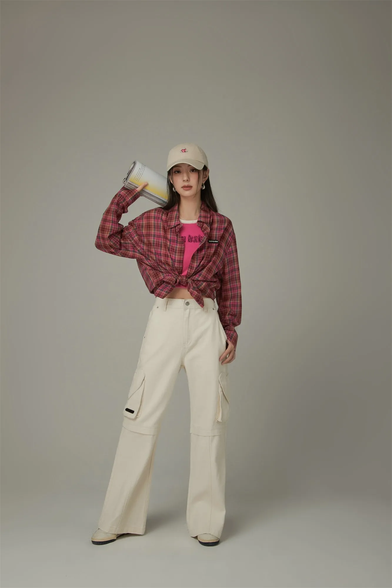 Checked Loose Fit Shirt