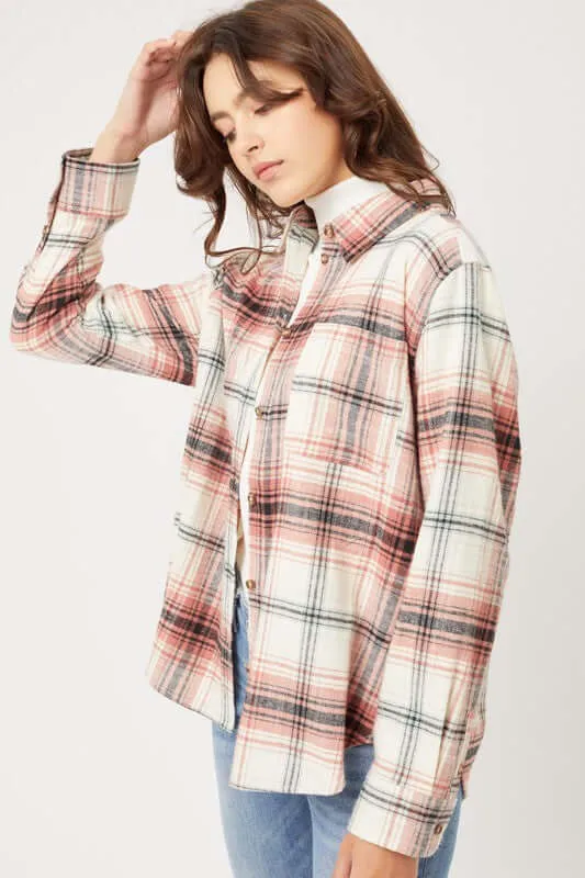 Classic Plaid Flannel Shirt