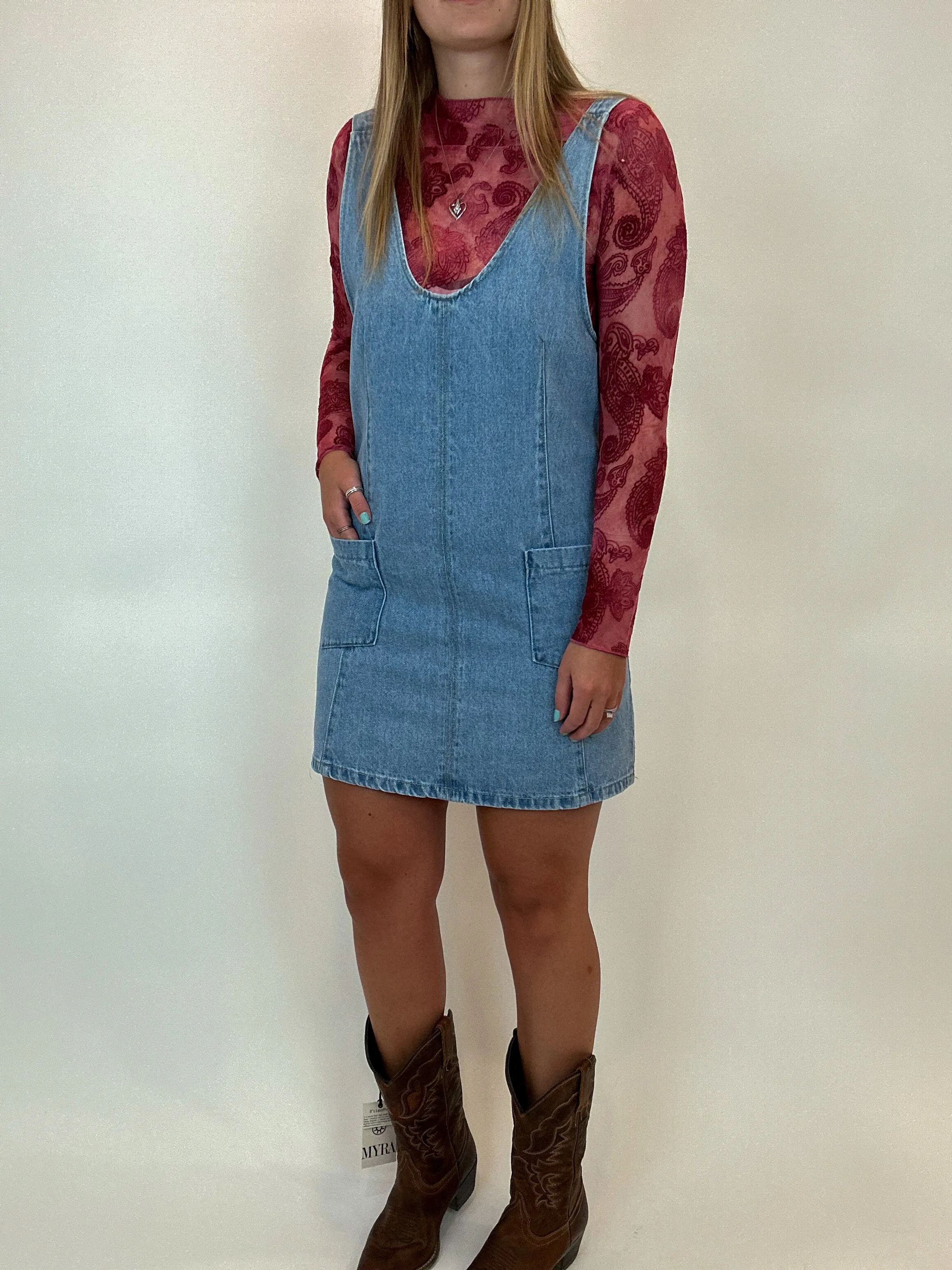 Denim Mini Dress