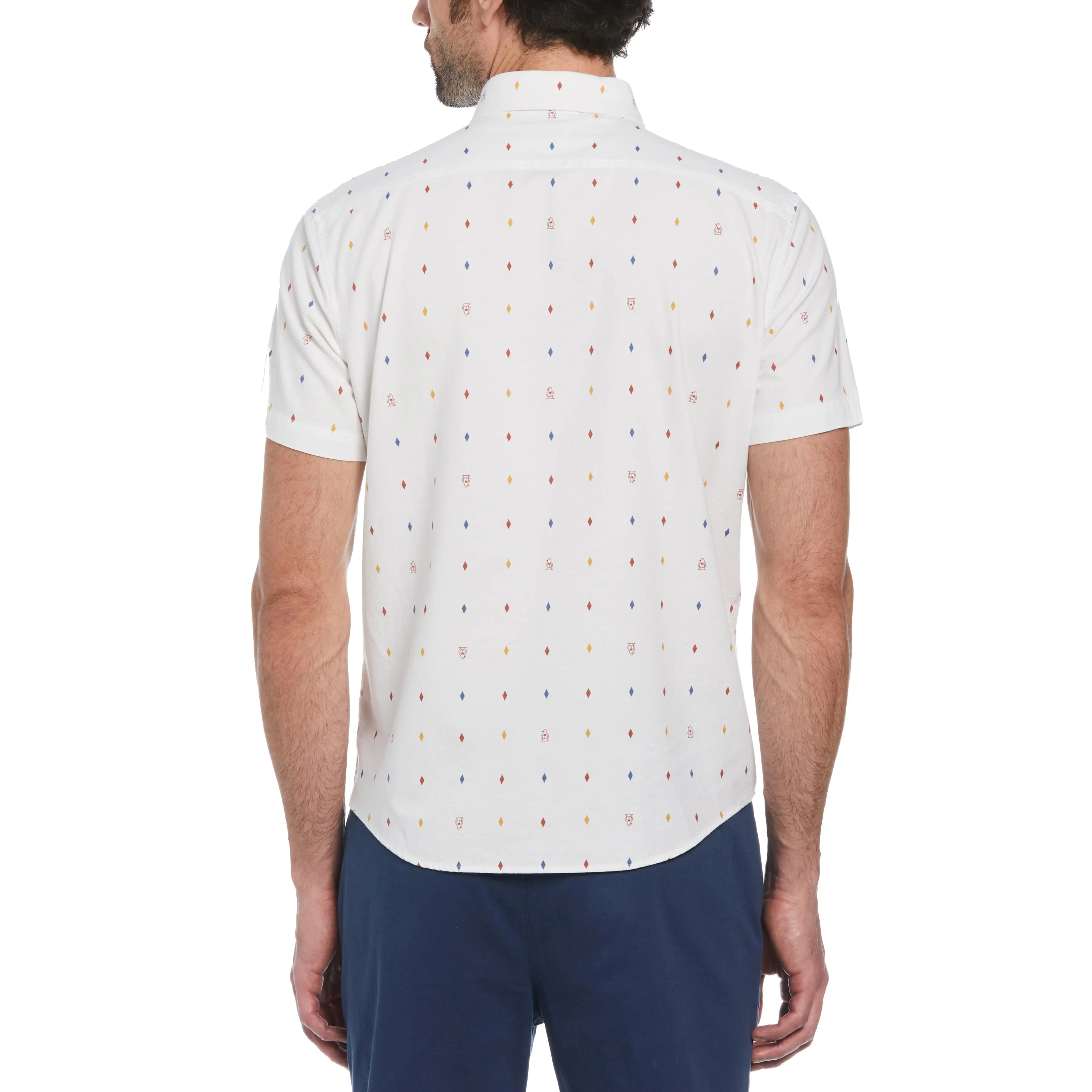 EcoVero™ Blend Diamond Pete Print Shirt