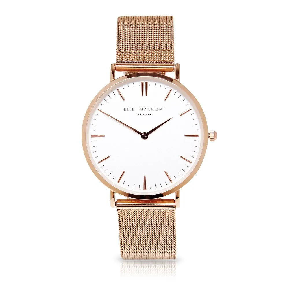 Elie Beaumont Ladies Oxford Watch - Large - EB805GM.1