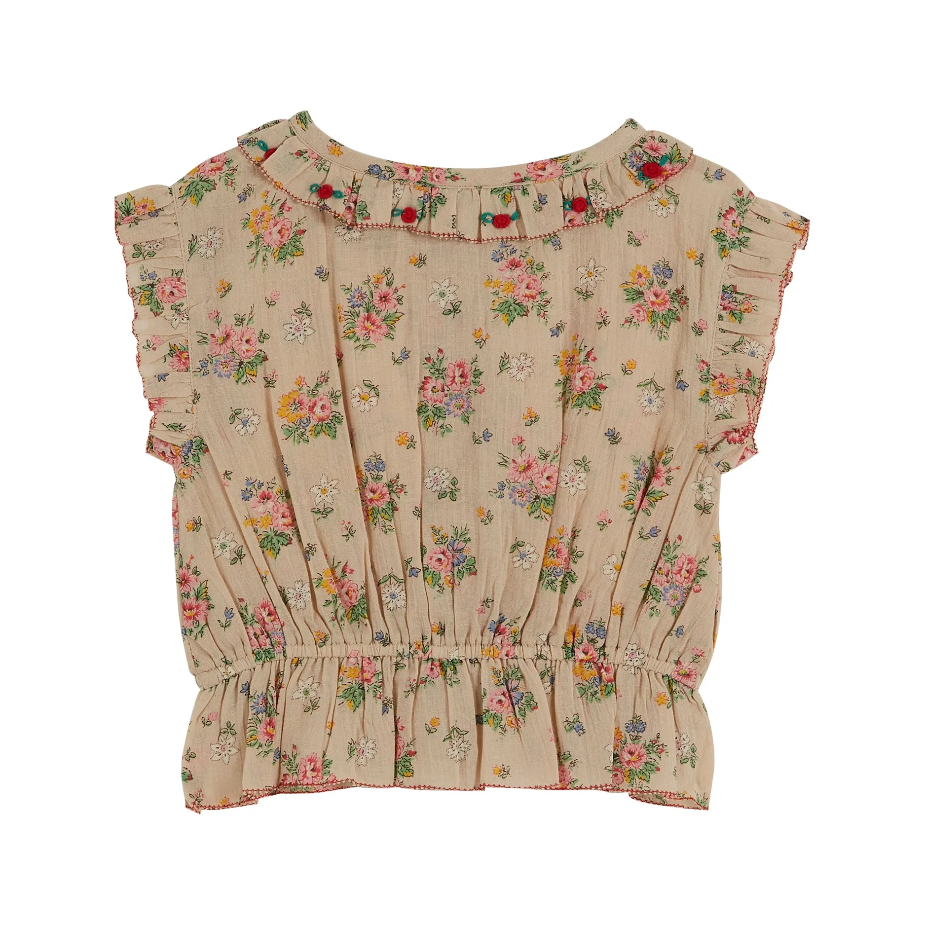 Emile et Ida Blouse Fleurs Vintage Vintage Floral