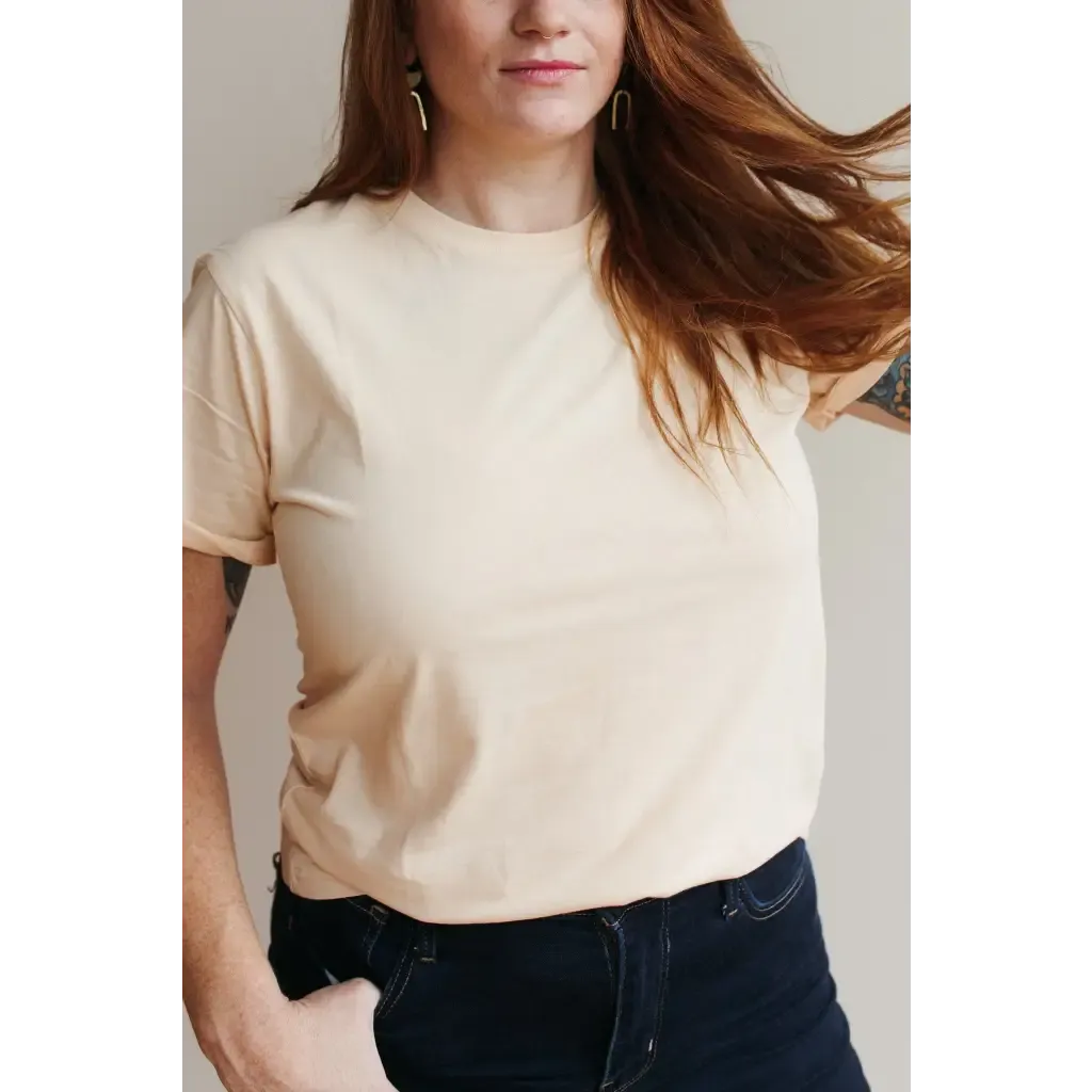 Everyday Organic Cotton T-Shirt in Sunkiss