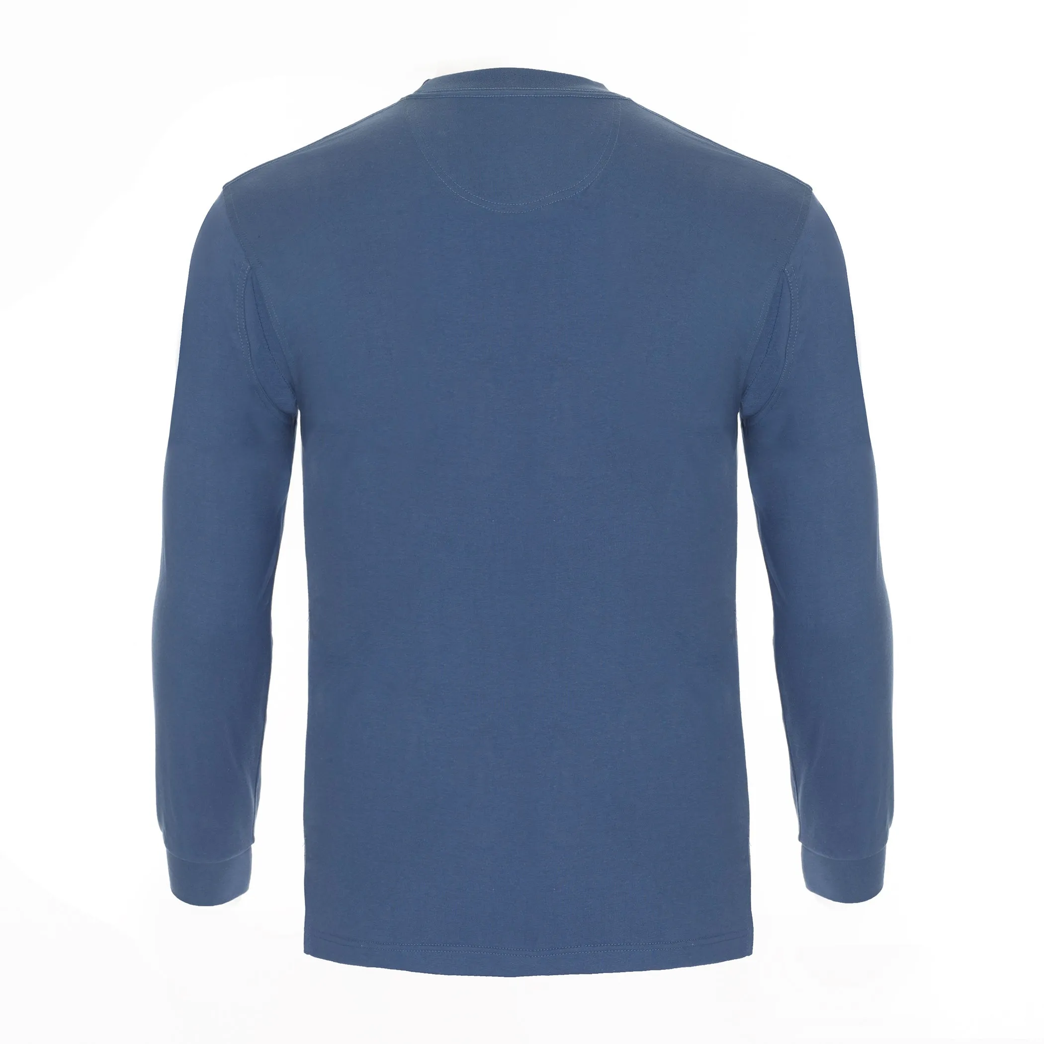 EXTENDED TAIL LONG SLEEVE POCKET T-SHIRT