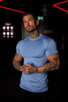 Father Sons Light Blue Gym Crew - FSH883