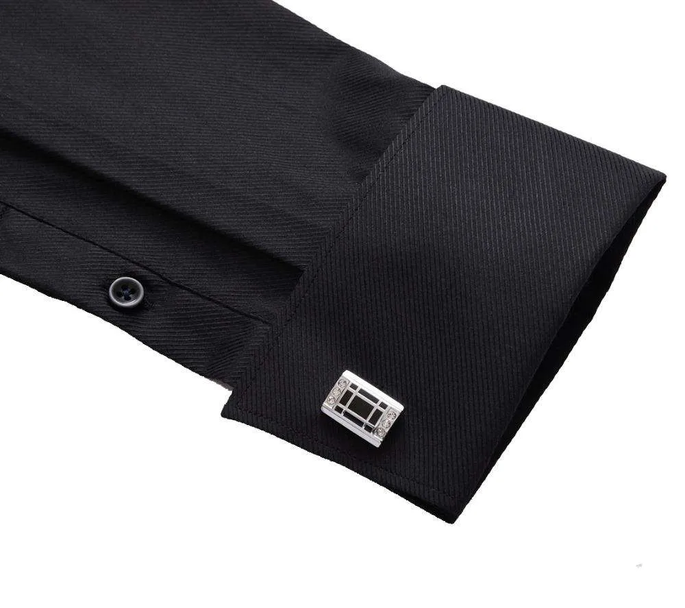 French Cuff Long Sleeve High Quality Shirt With Cufflinks