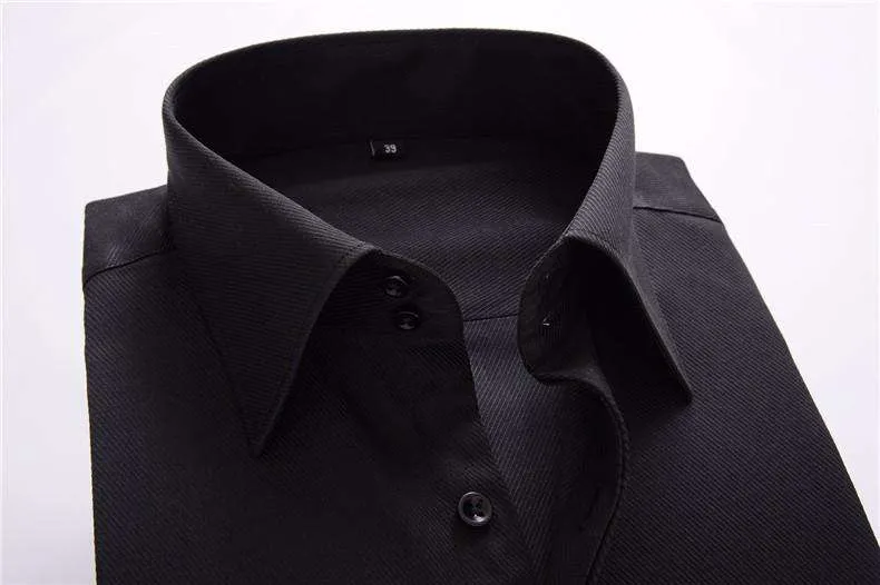 French Cuff Long Sleeve High Quality Shirt With Cufflinks