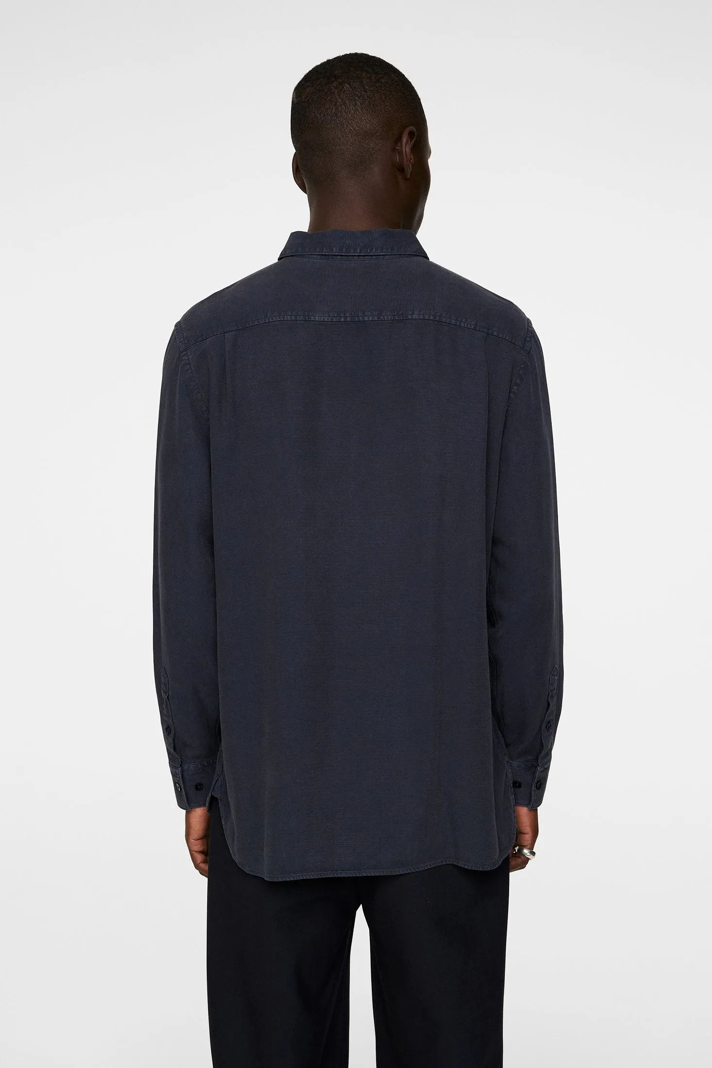 Garment-Dyed Tencel Shirt