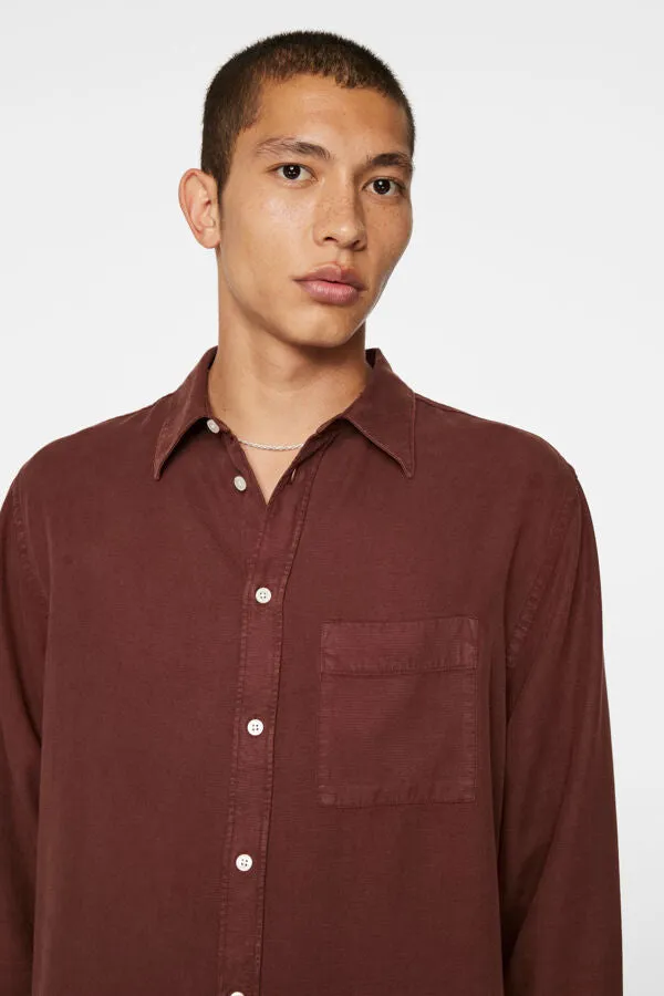 Garment-Dyed Tencel Shirt