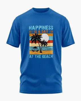 Happiness at Beach Signature LuxeSoft Cotton T-Shirt