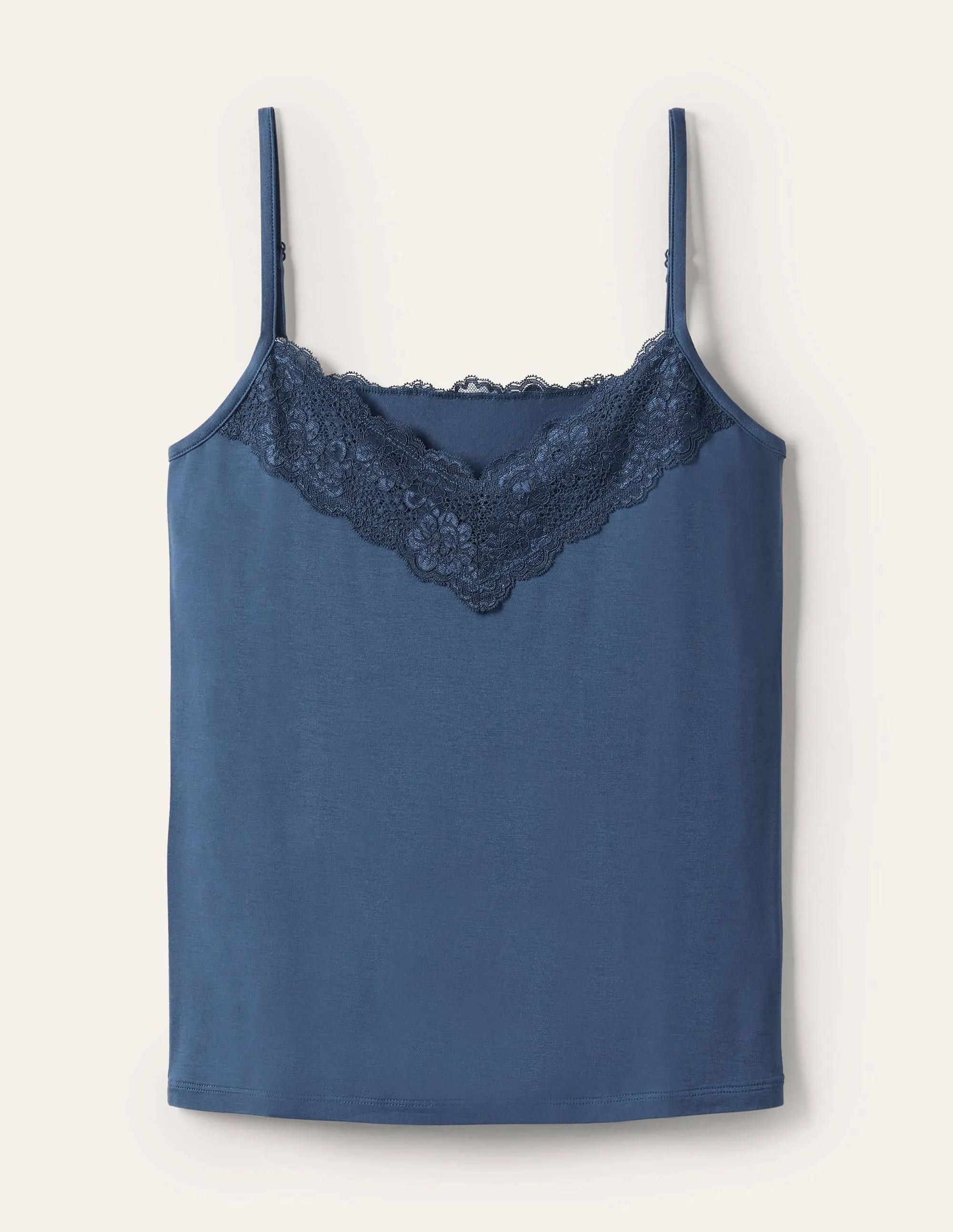 Lace Cami Top-Galaxy Blue