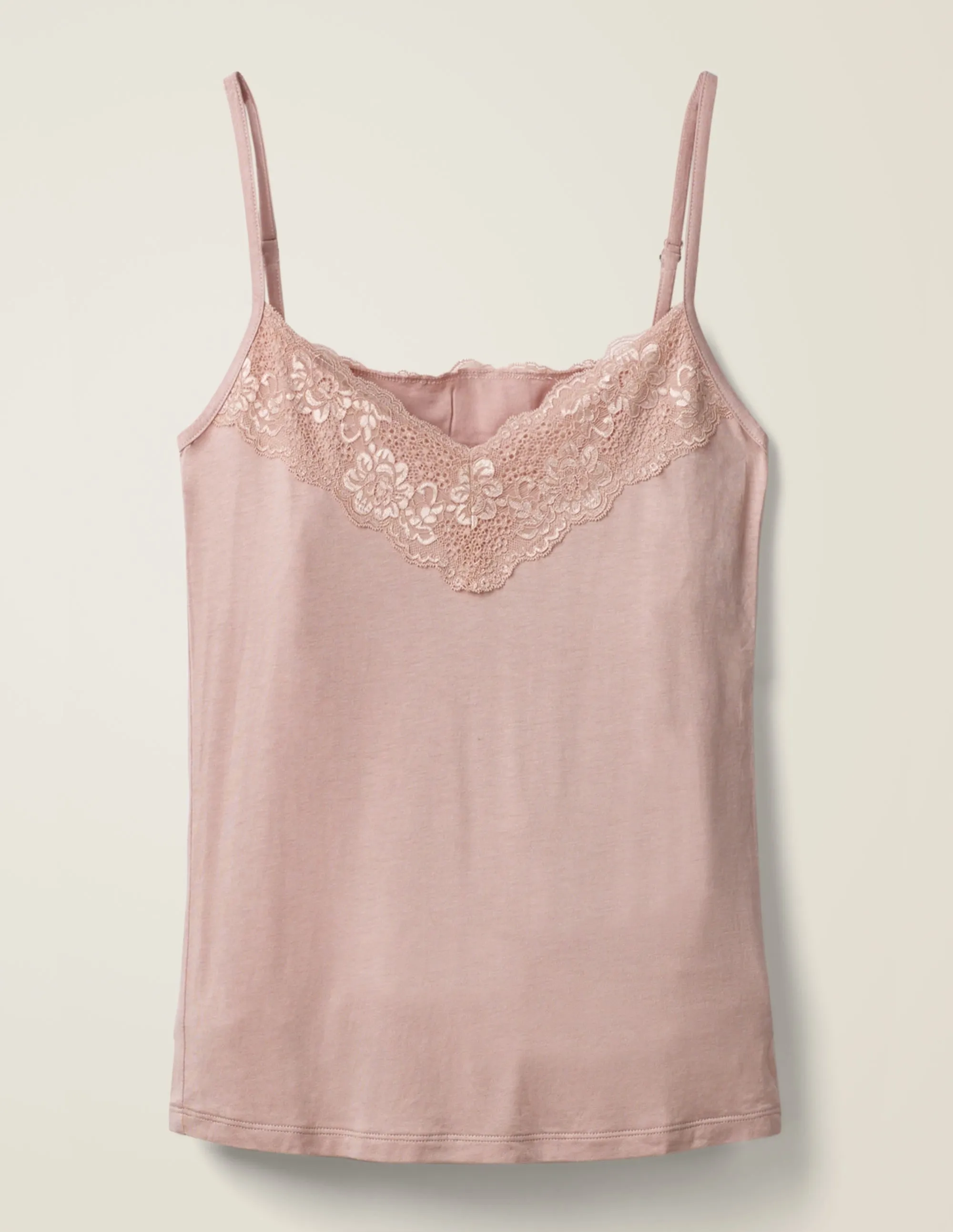 Lace Cami Top-Milkshake