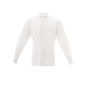 Lardini Elegant White Cotton Men's Shirt