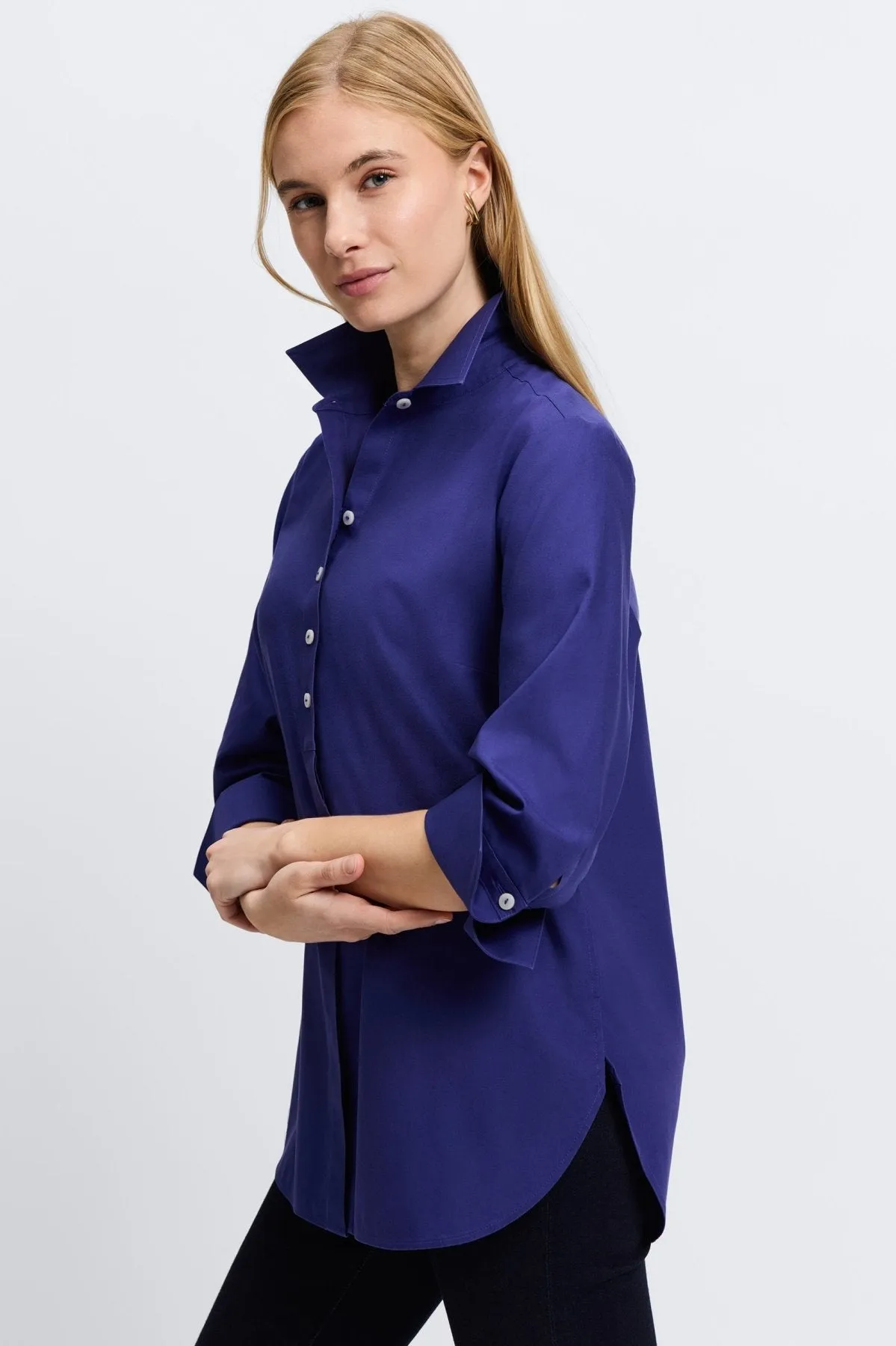 Madison Essential Pinpoint No Iron Tunic