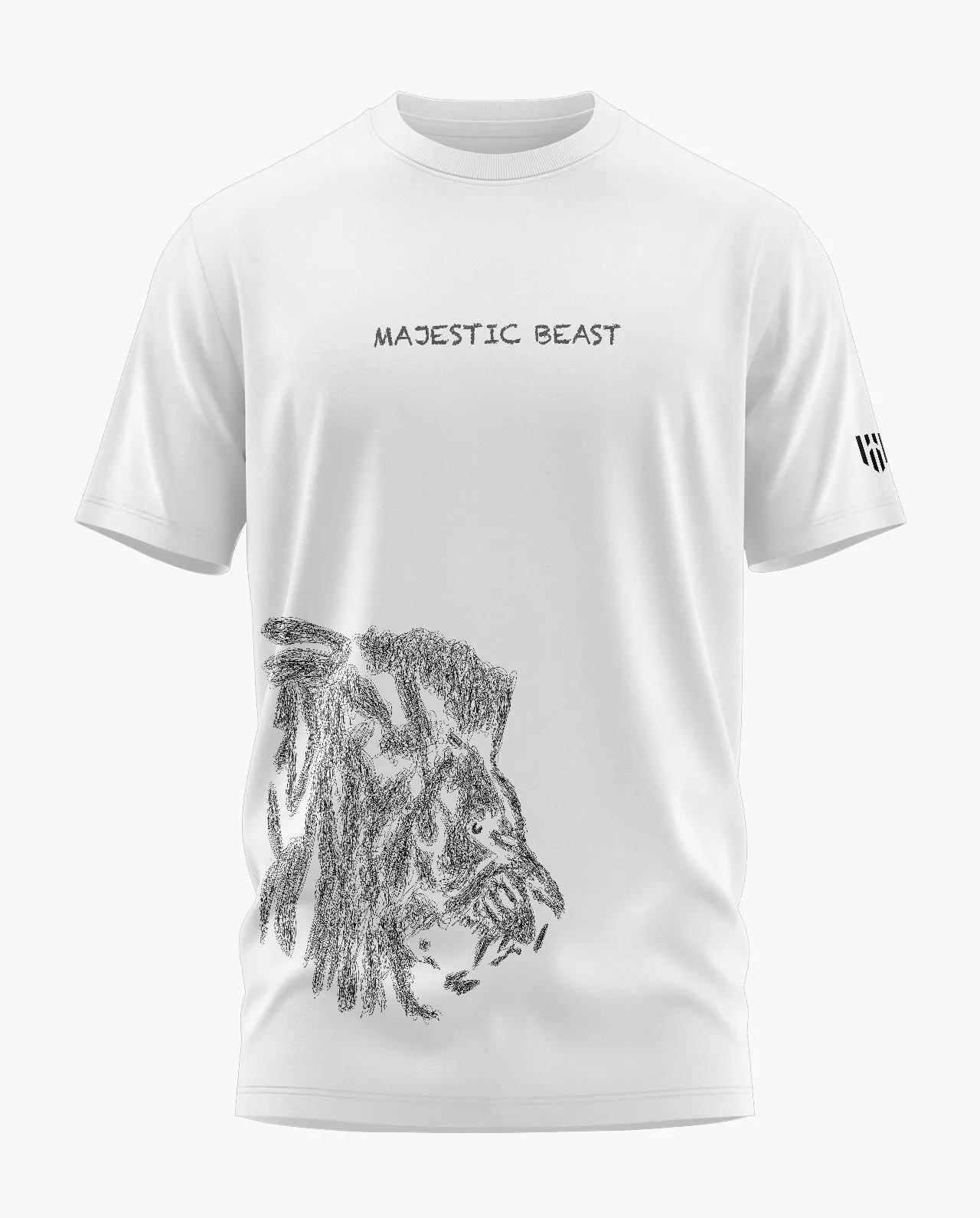 MAJESTIC BEAST Signature LuxeSoft Cotton T-Shirt