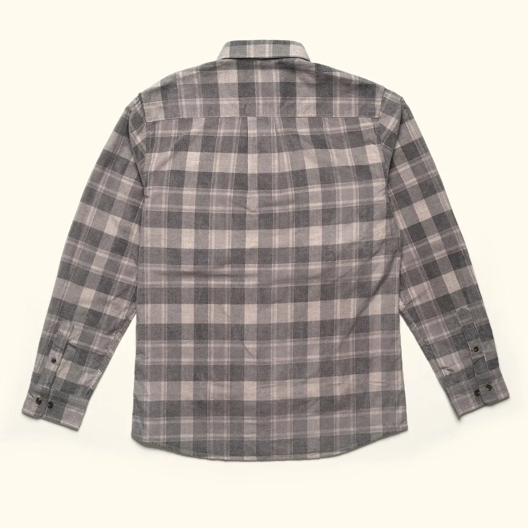 Montana Corduroy Shirt | Wash Gray