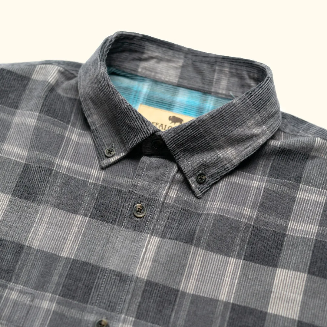 Montana Corduroy Shirt | Wash Gray