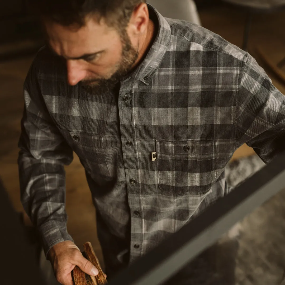 Montana Corduroy Shirt | Wash Gray