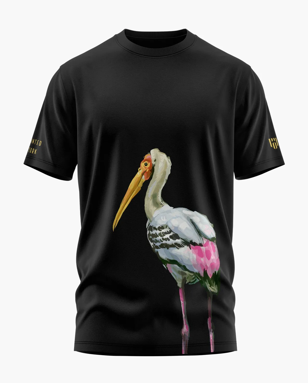 PAINTED STORK Signature LuxeSoft Cotton T-Shirt