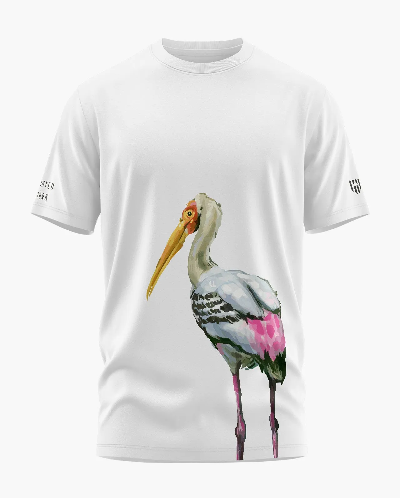 PAINTED STORK Signature LuxeSoft Cotton T-Shirt