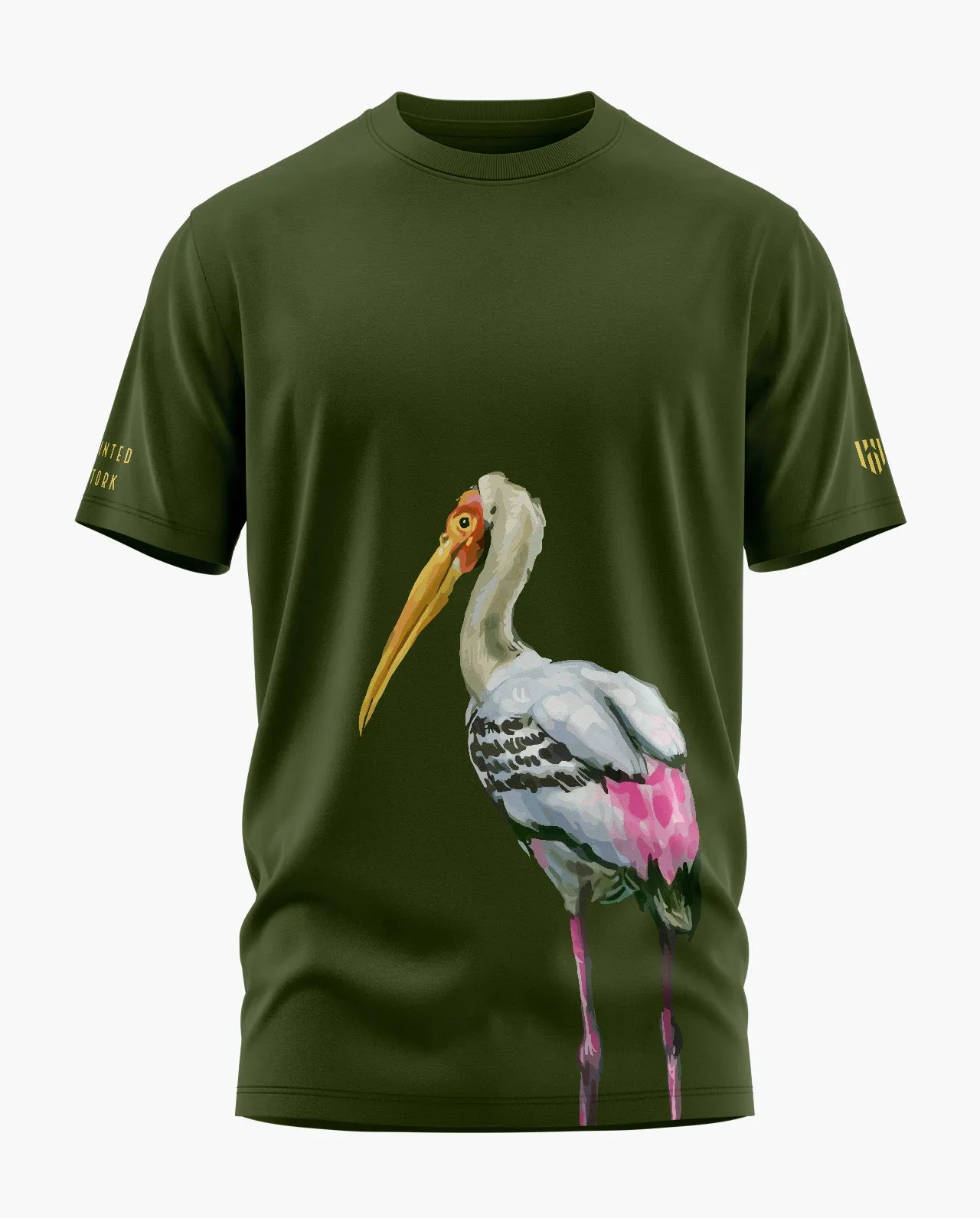 PAINTED STORK Signature LuxeSoft Cotton T-Shirt