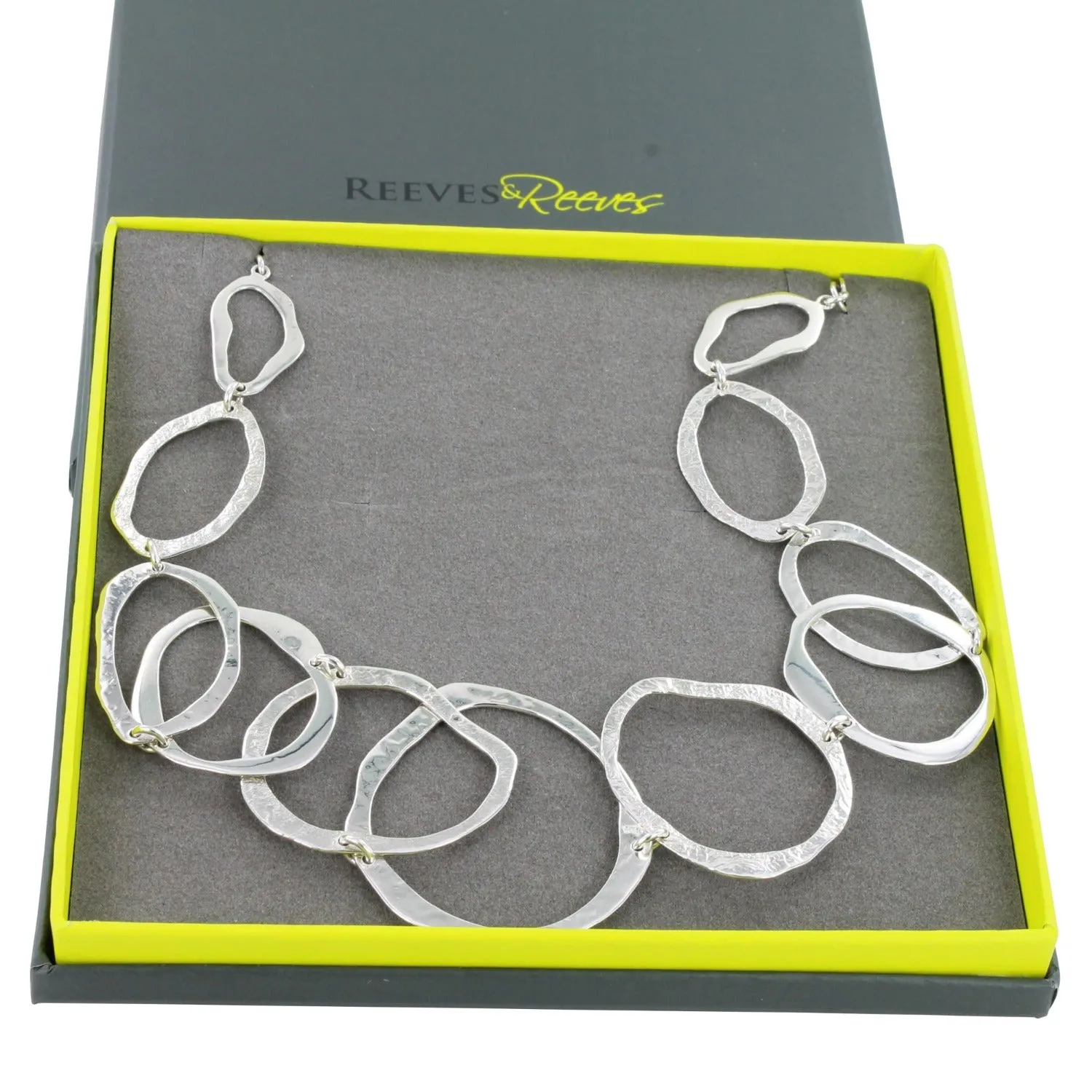 Pebbles Sterling Silver Necklace