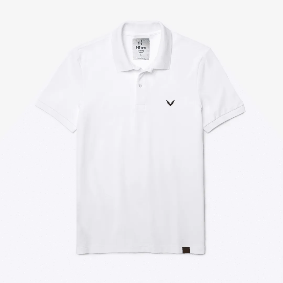 Premium Men's Polo Shirts (Export Quality) White