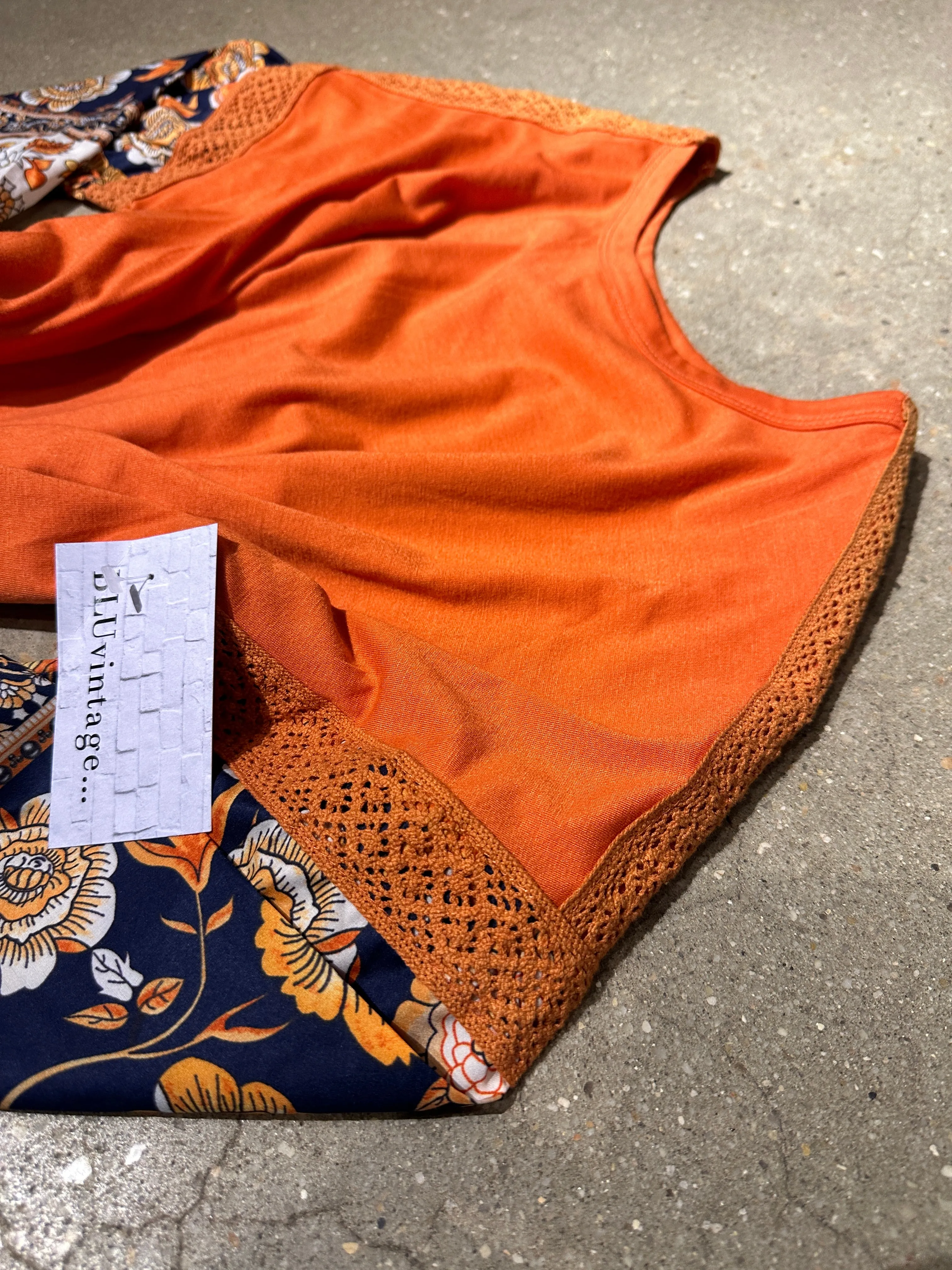 Pumpkin Patch Blouse in Orange