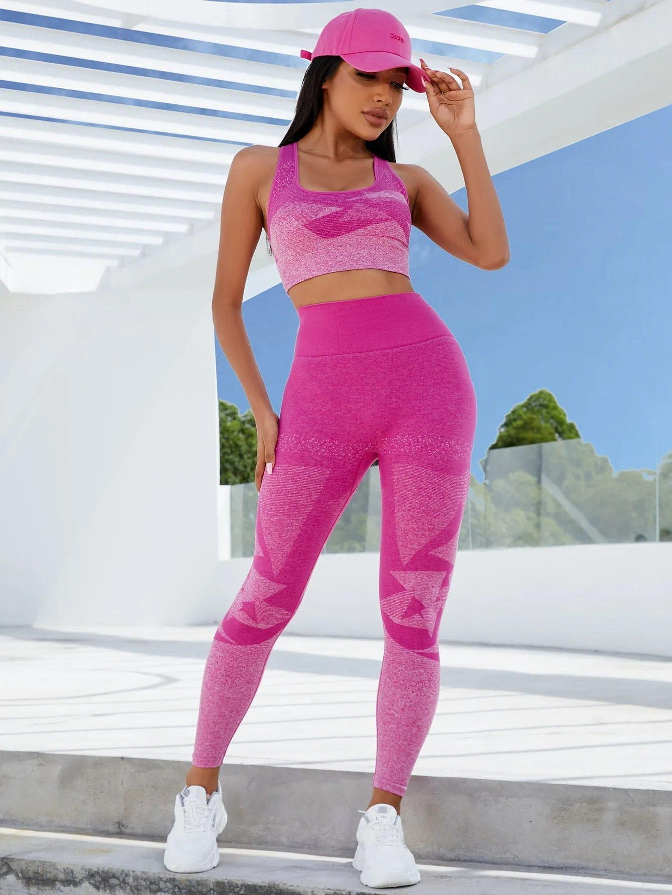 Racer Back Wide Waistband Sports Set FW22 FD