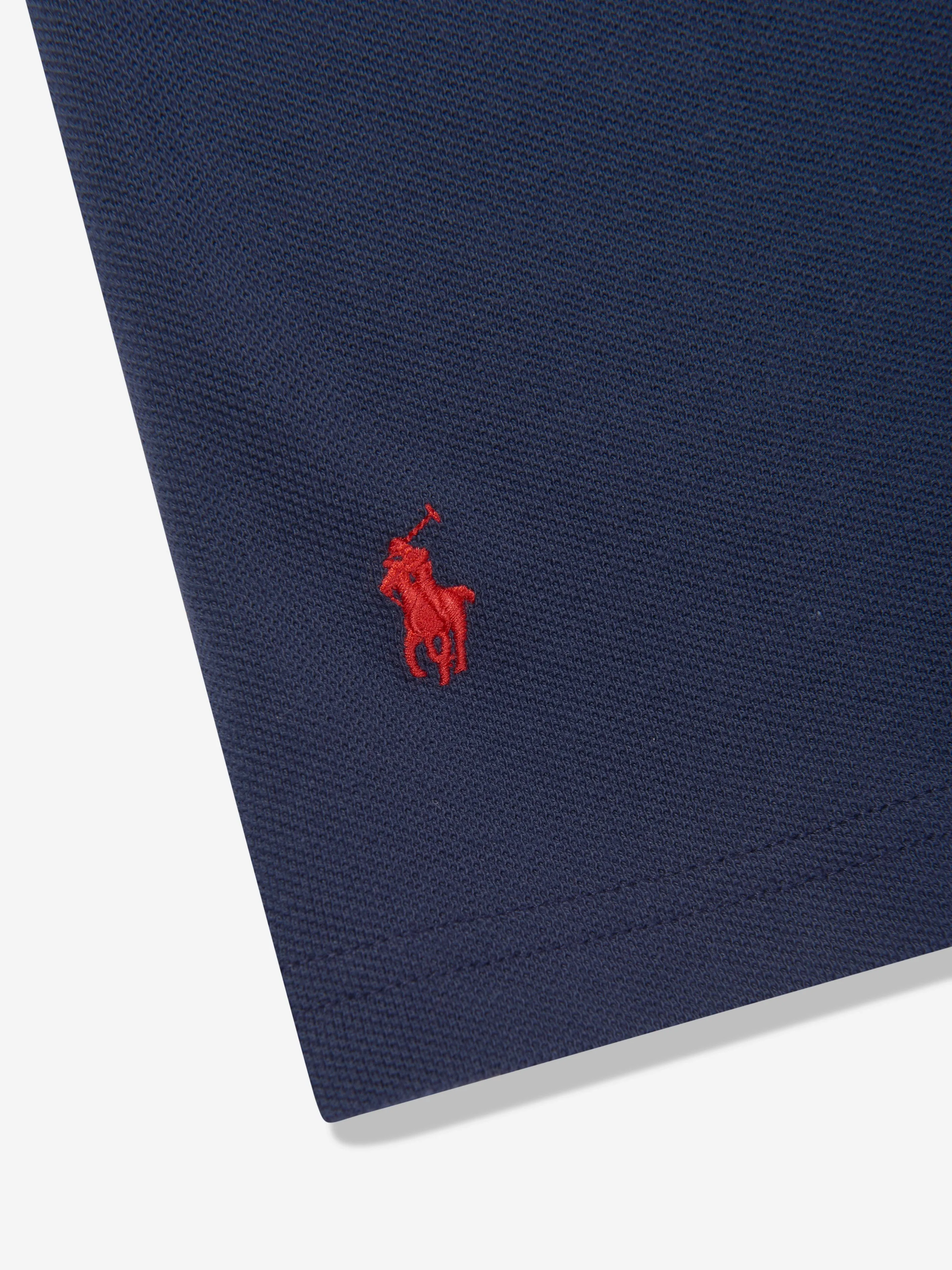 Ralph Lauren Boys Multic Logo T-Shirt in Navy