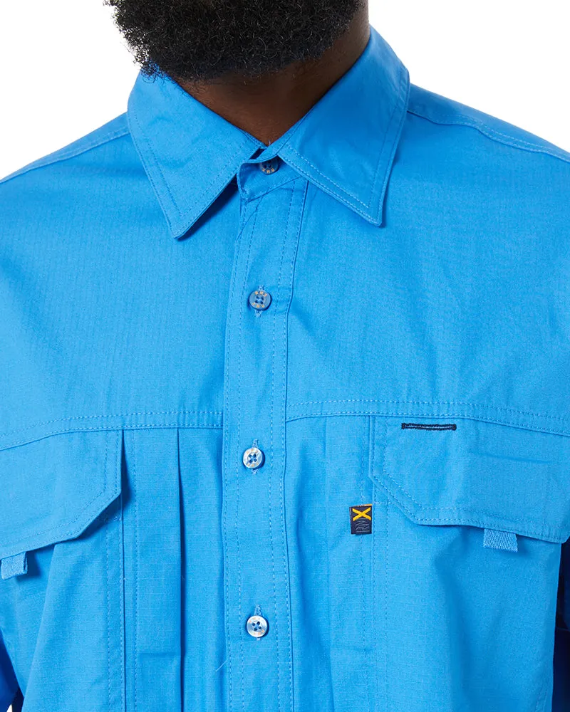 RMX Flexible Fit Utility SS Shirt - Light Blue