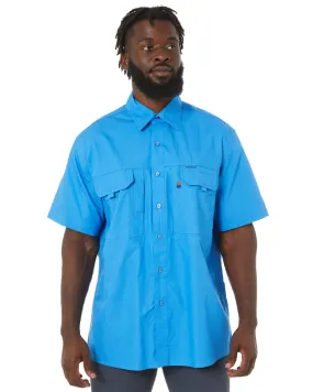 RMX Flexible Fit Utility SS Shirt - Light Blue