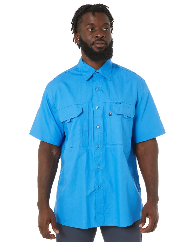 RMX Flexible Fit Utility SS Shirt - Light Blue