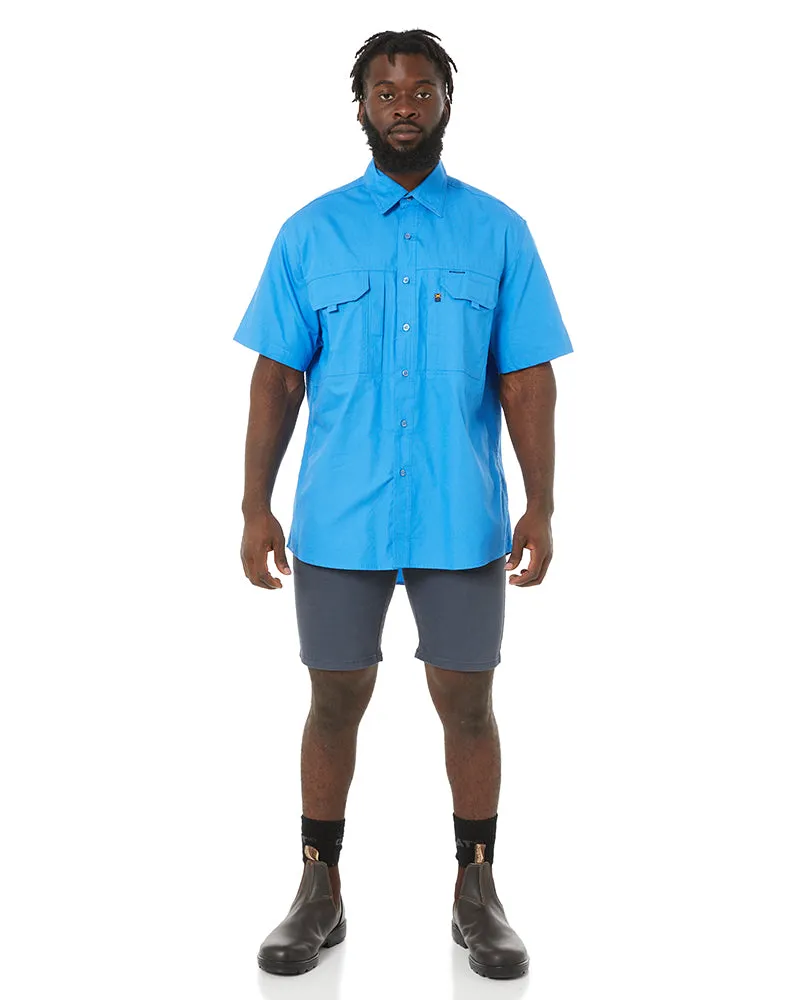 RMX Flexible Fit Utility SS Shirt - Light Blue