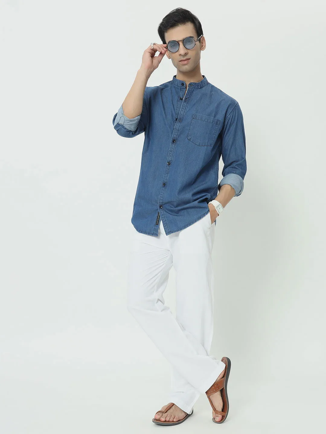 SAINTJONES-DENIM SHIRT