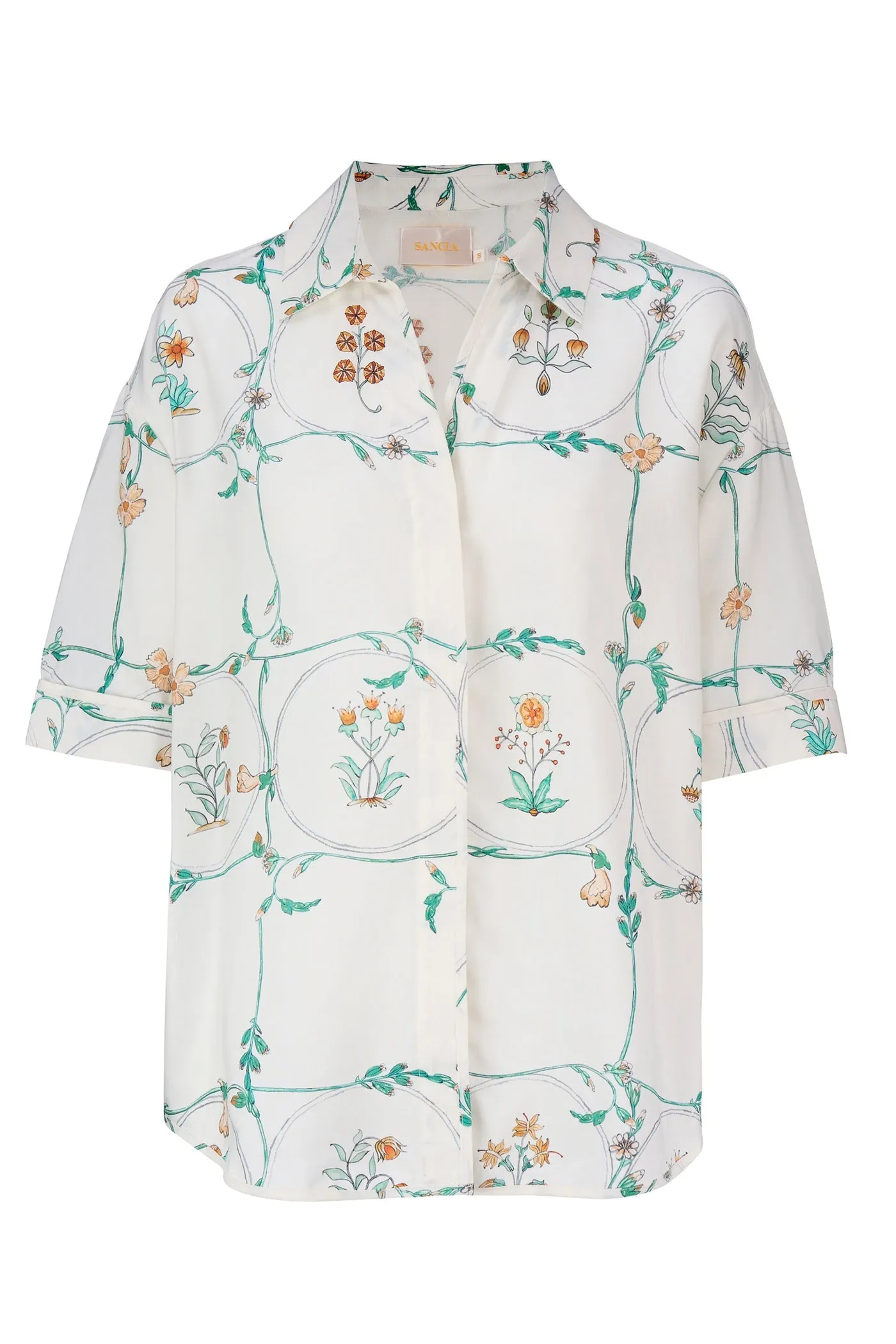 SANCIA The Ellis Oversized Printed Shirt