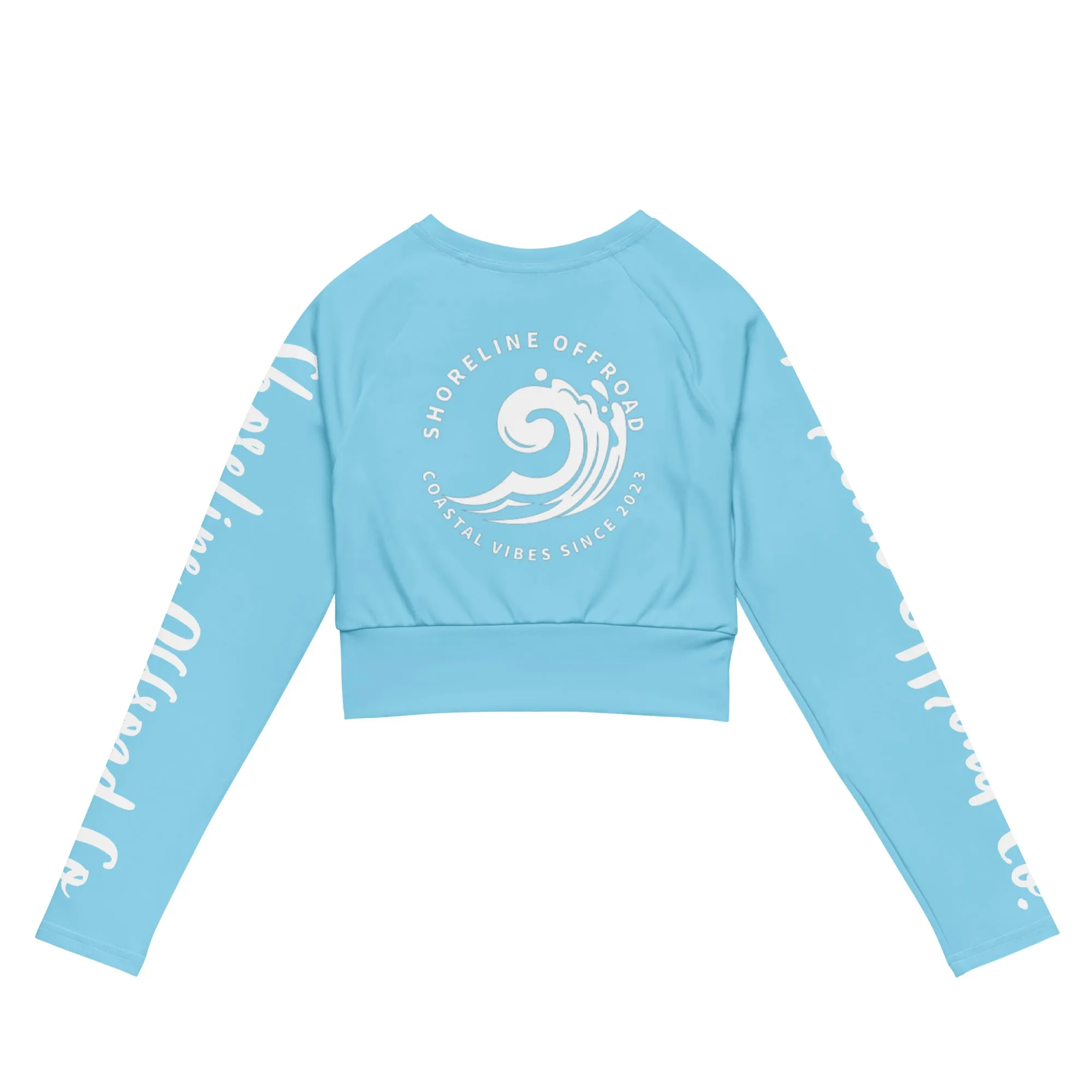 Shoreline Offroad Coastal Vibes Long-Sleeve Crop Top