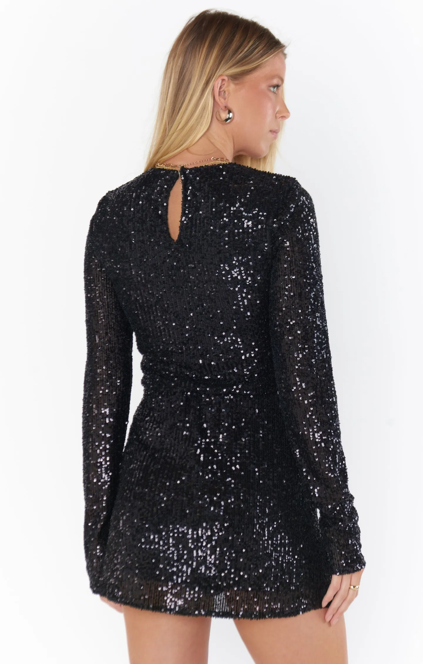 Show Me Your Mumu Last Call Top in Midnight Glitz Sequins