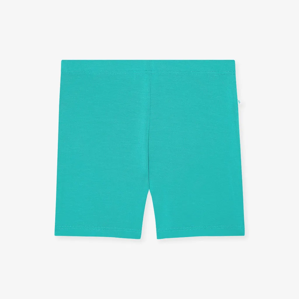 Signature Teal Bike Shorts