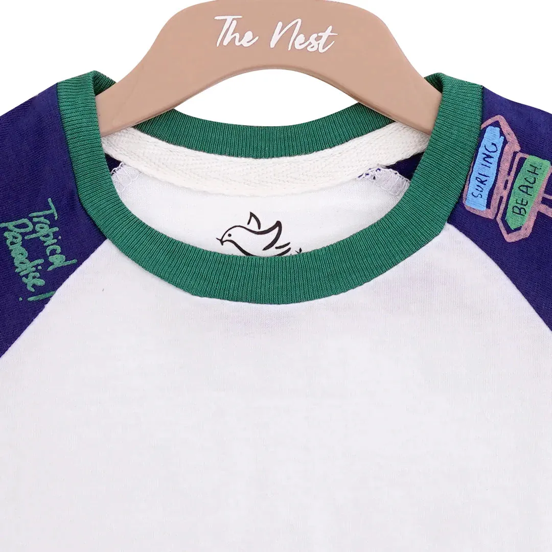 SUMMER SURF REGLAN T-SHIRT