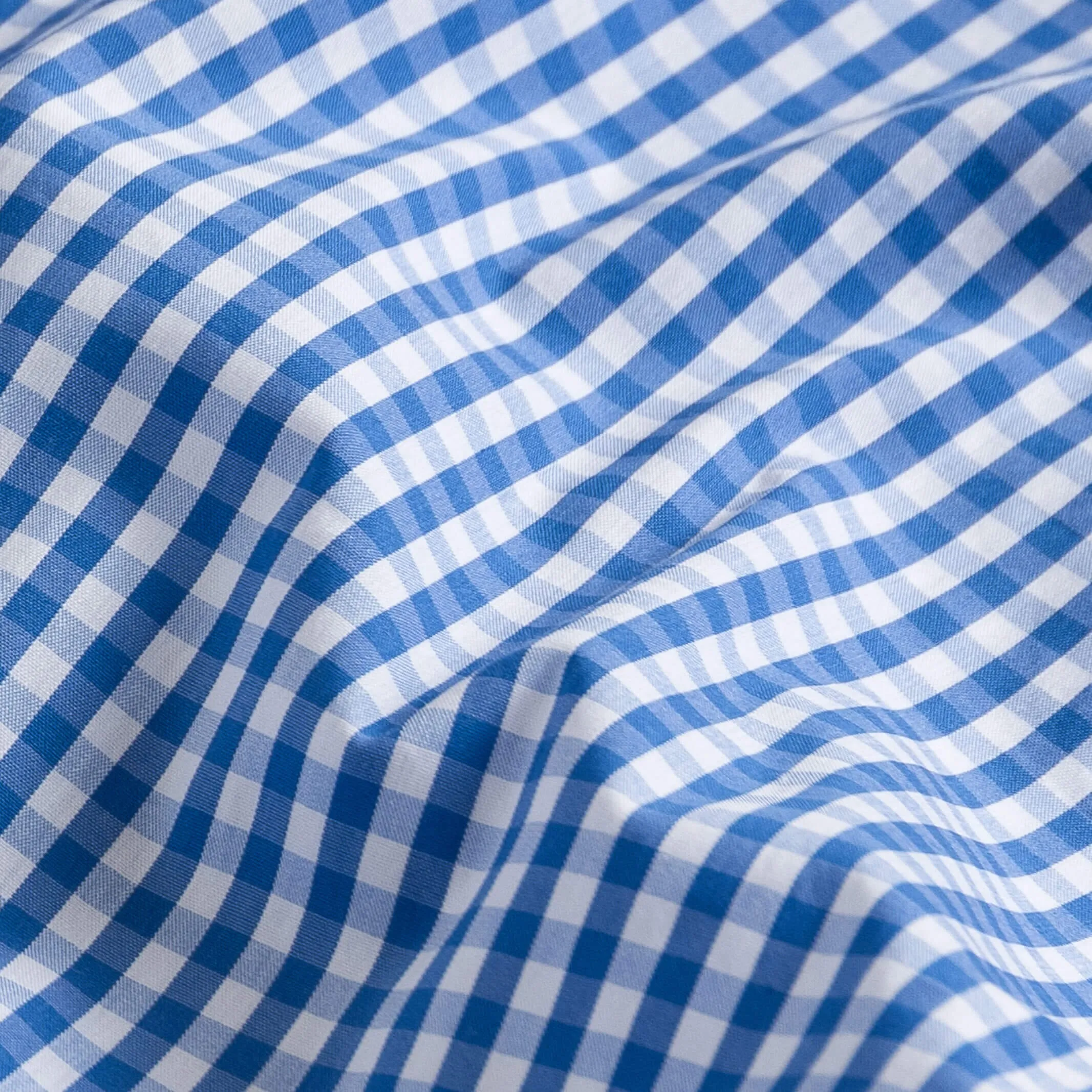 The Blue Broughton Stretch Poplin Gingham Dress Shirt